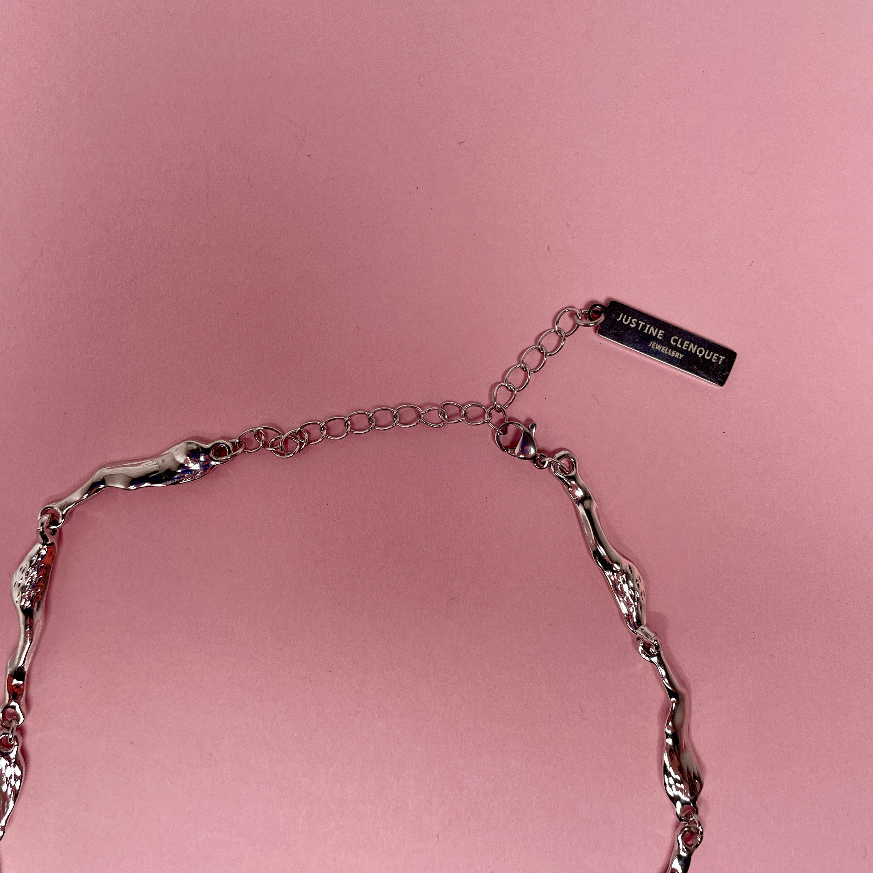 Silver Wave Necklace