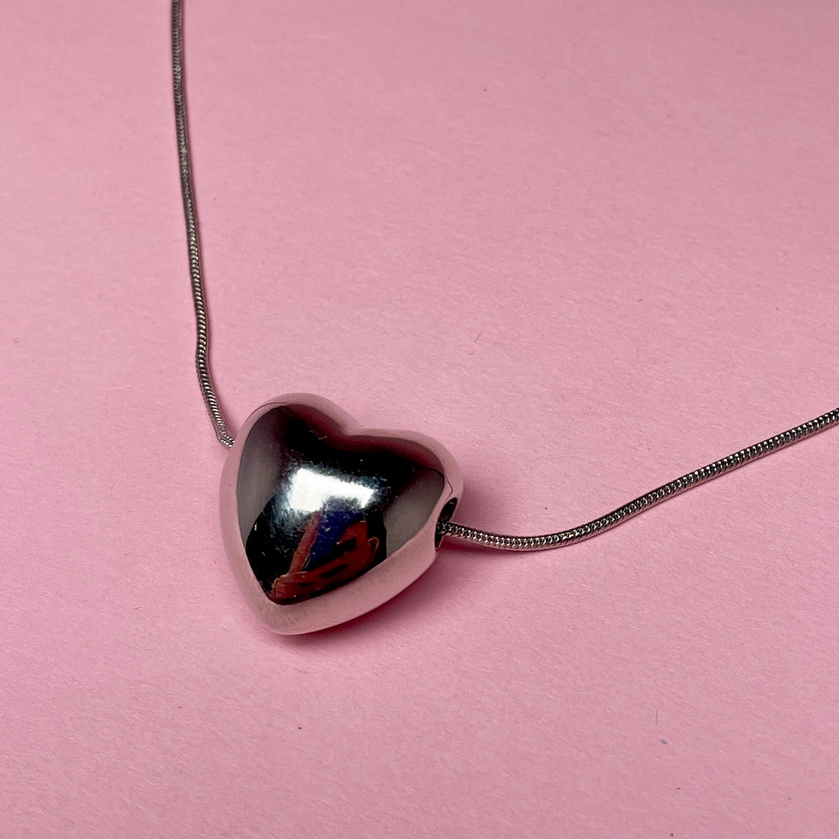 Heart Pendant Necklace — billede 2 af 2