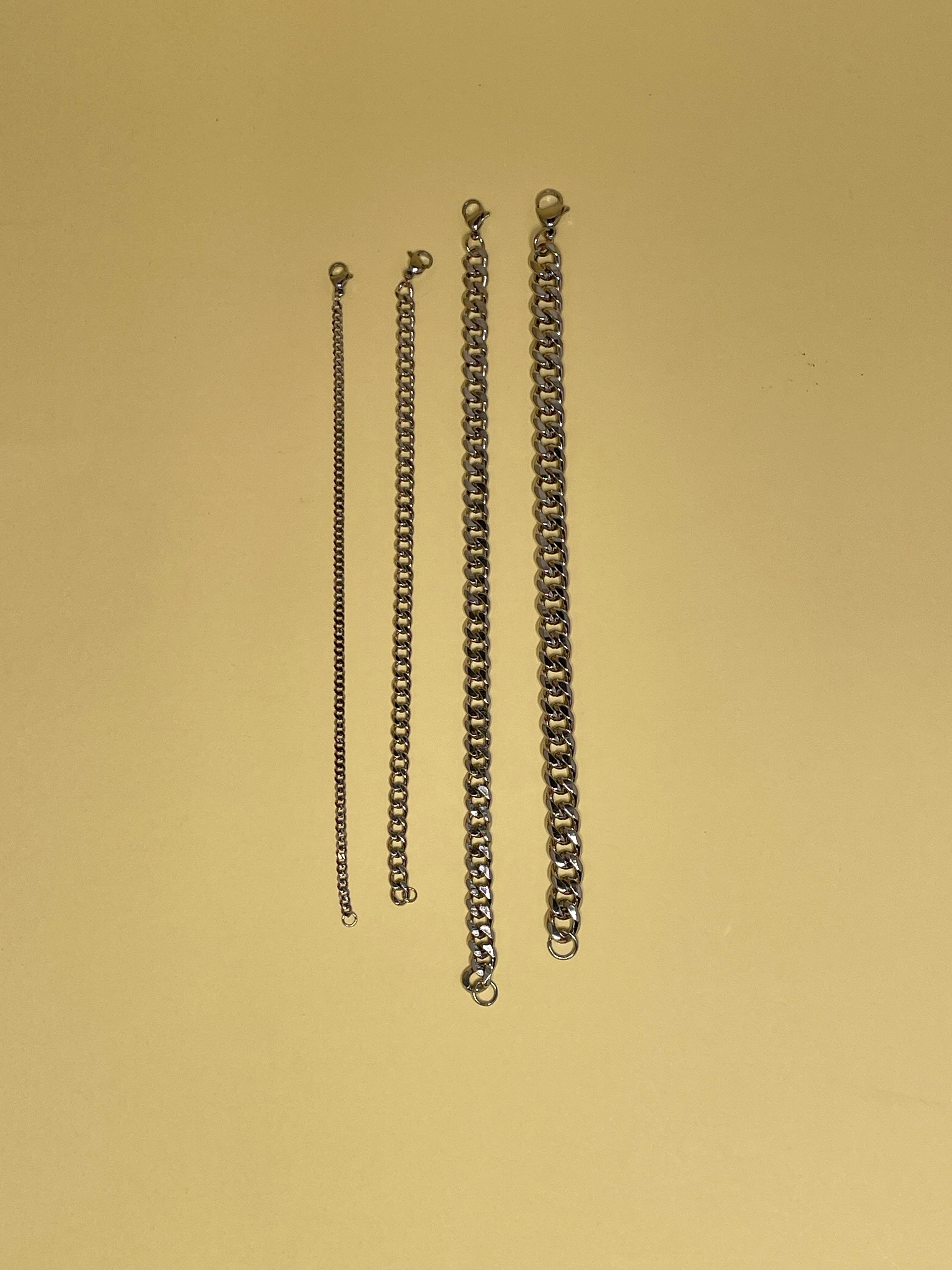 Link Bracelet - Silver - 7mm