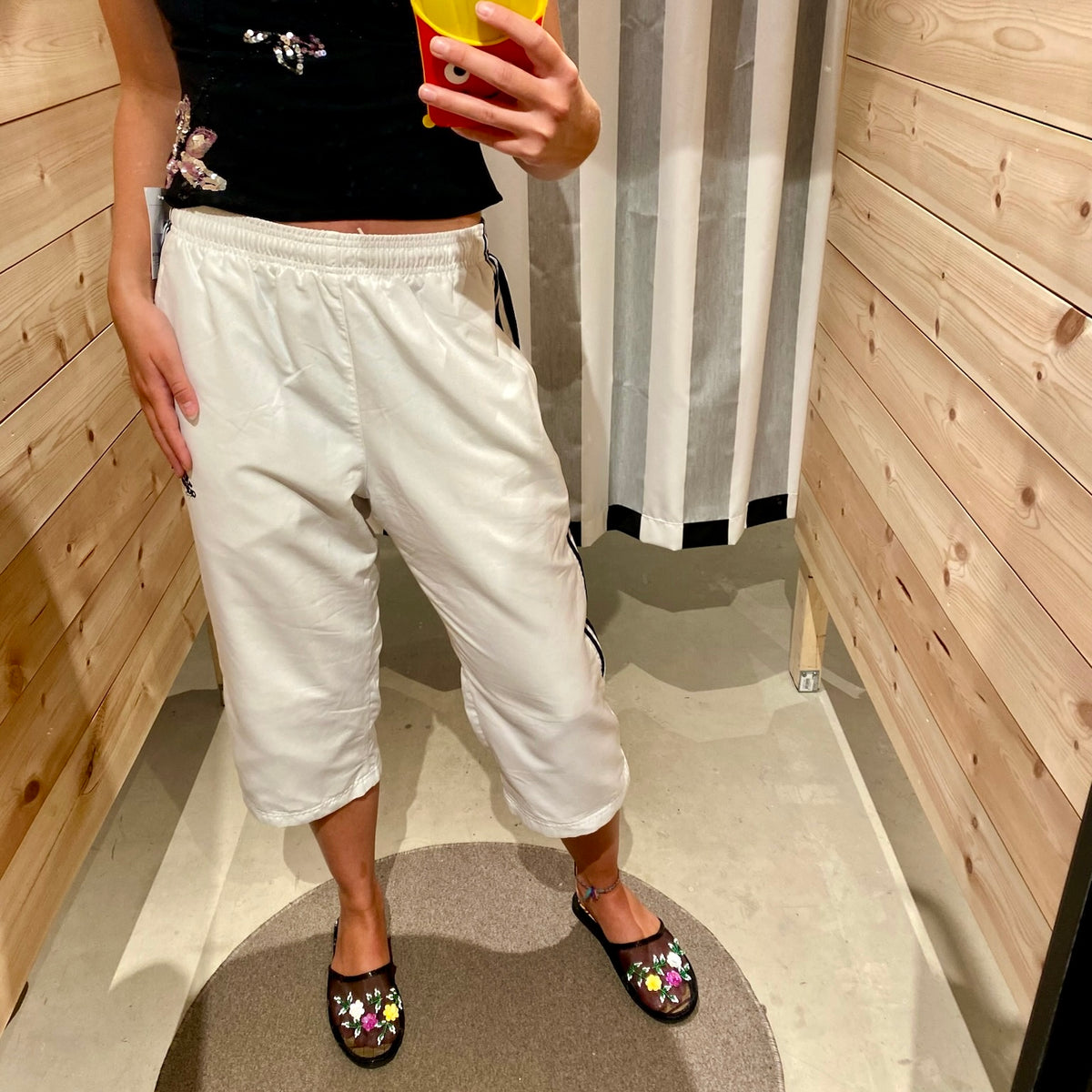 Mesh Slippers - Black/Multi sequin — billede 4 af 4