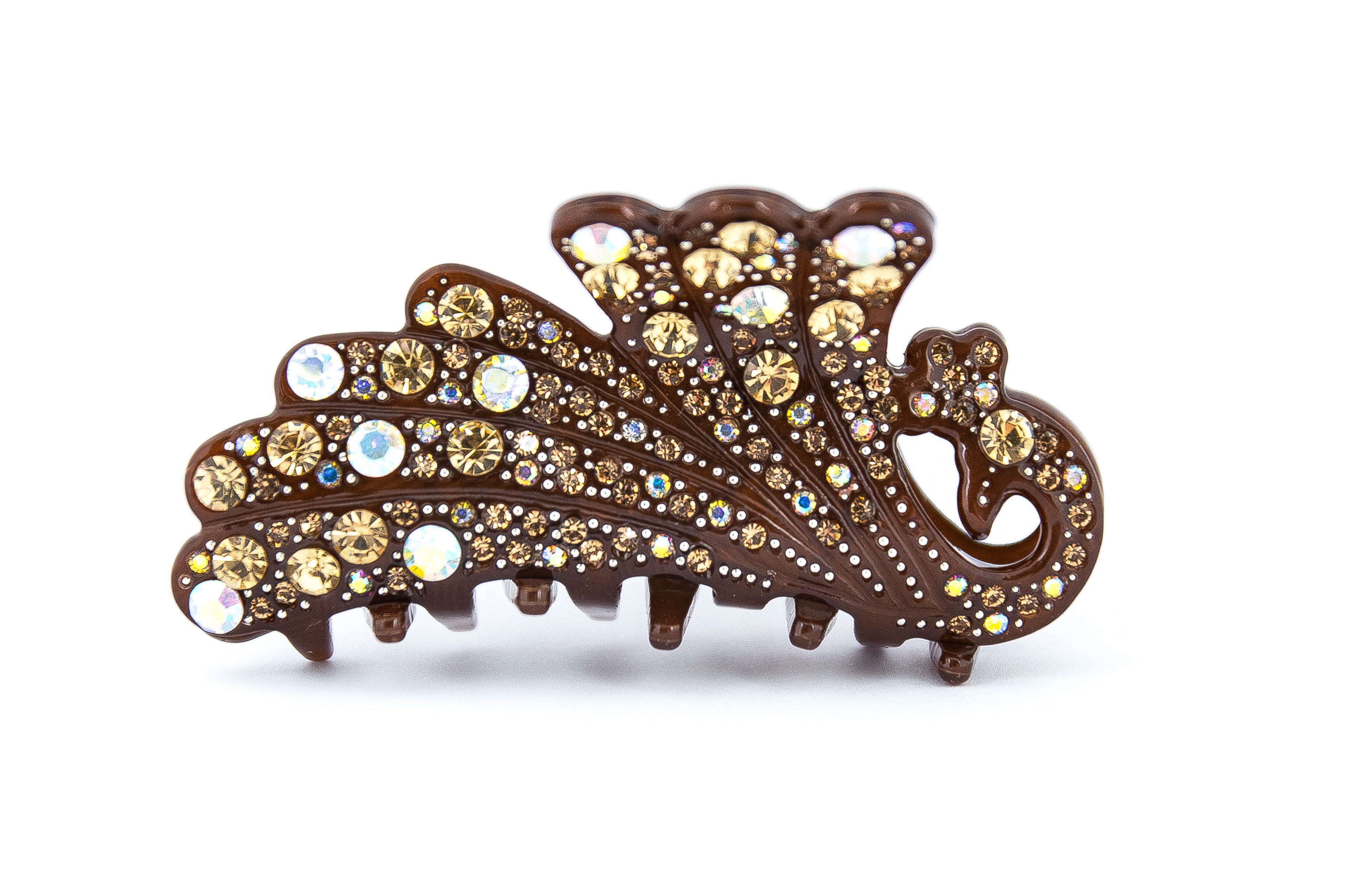 Butterfly Hairclip - Brun