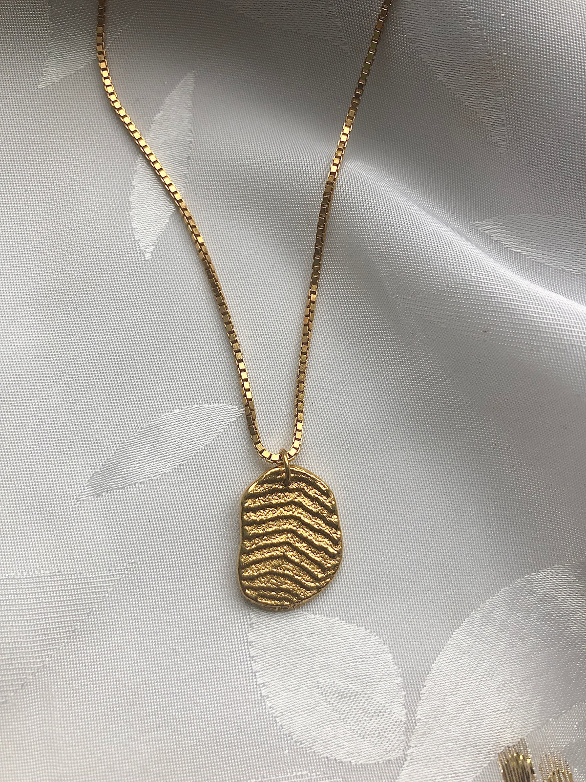 Bean Necklace - Forgyldt — billede 2 af 5