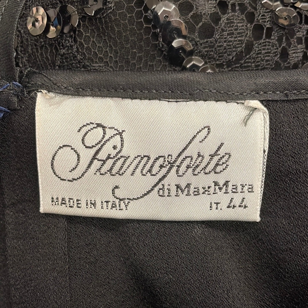 Max Mara Pianoforte Pailletkjole