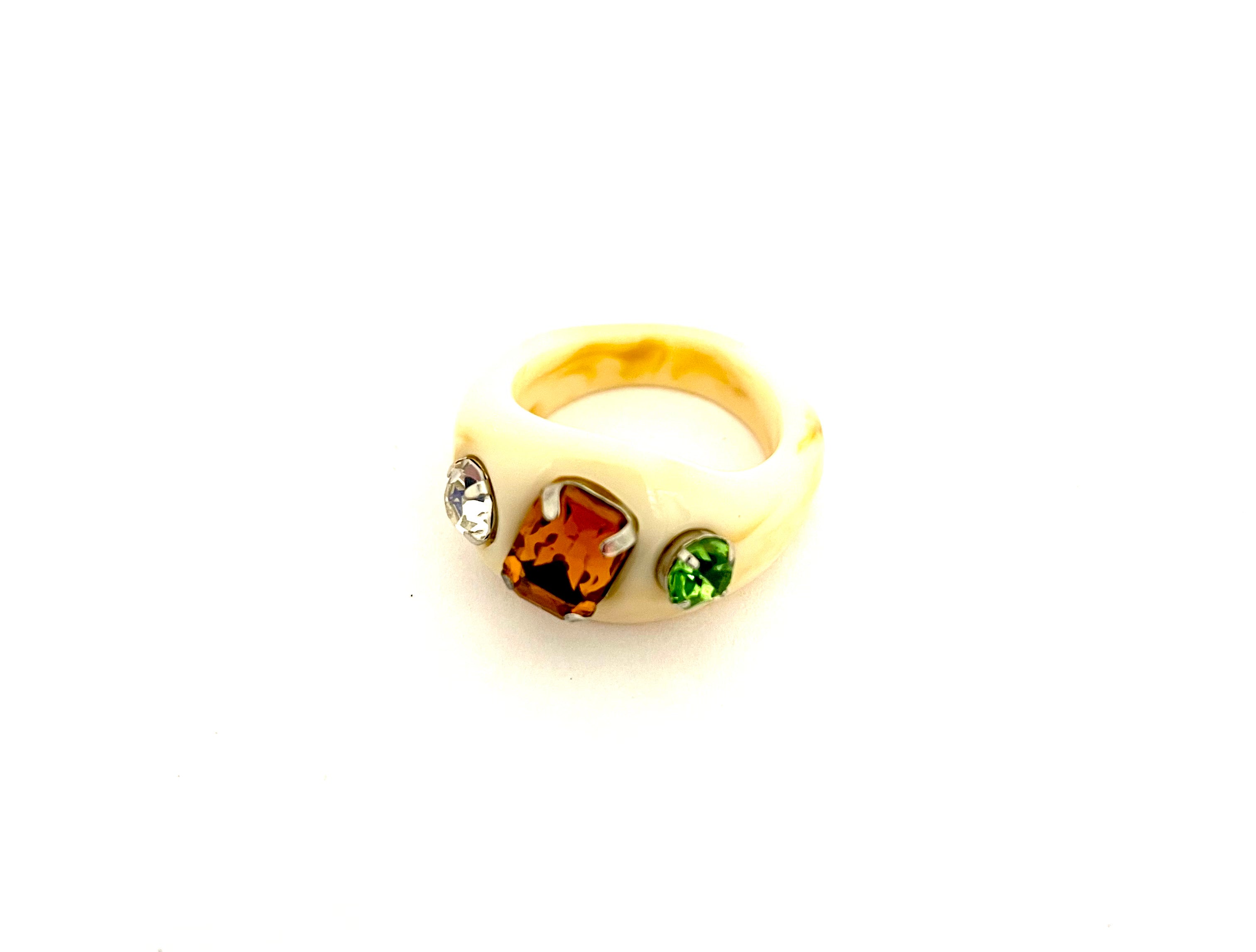 Cutiepie Ring - White