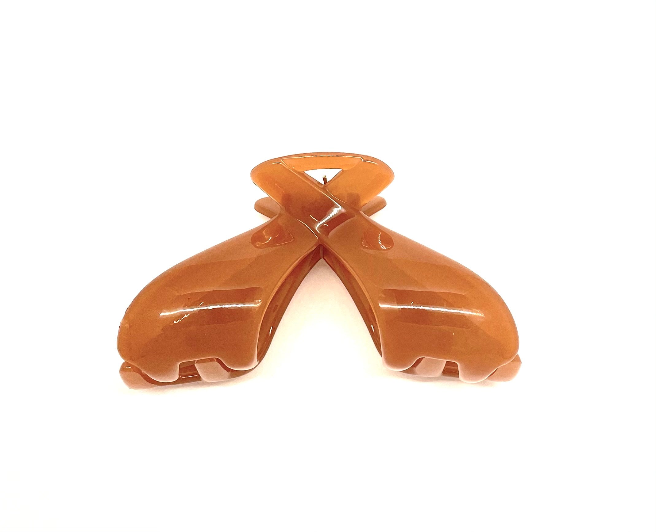 X Hairclip - Rødbrun