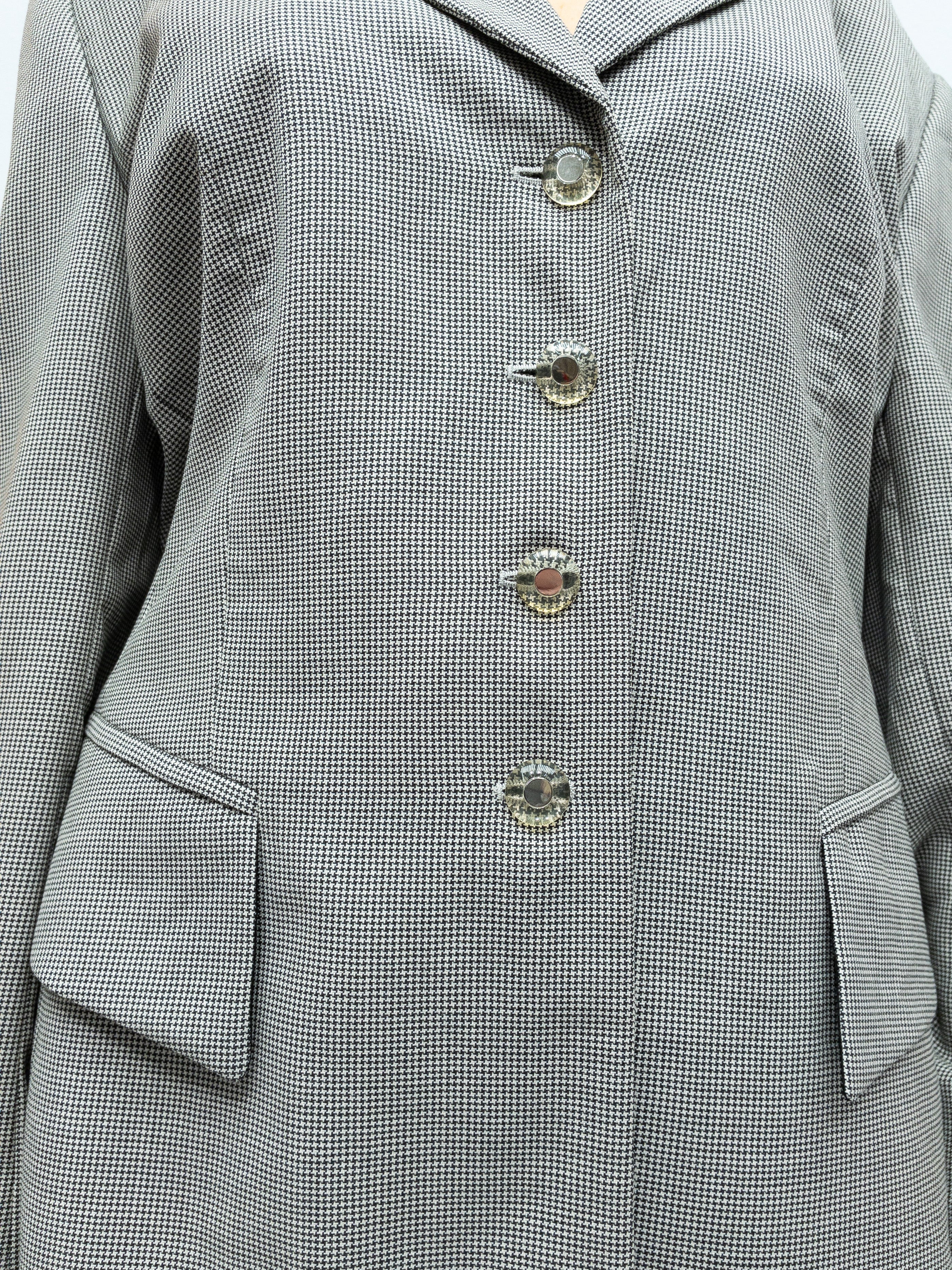 Houndstooth Escada Blazer