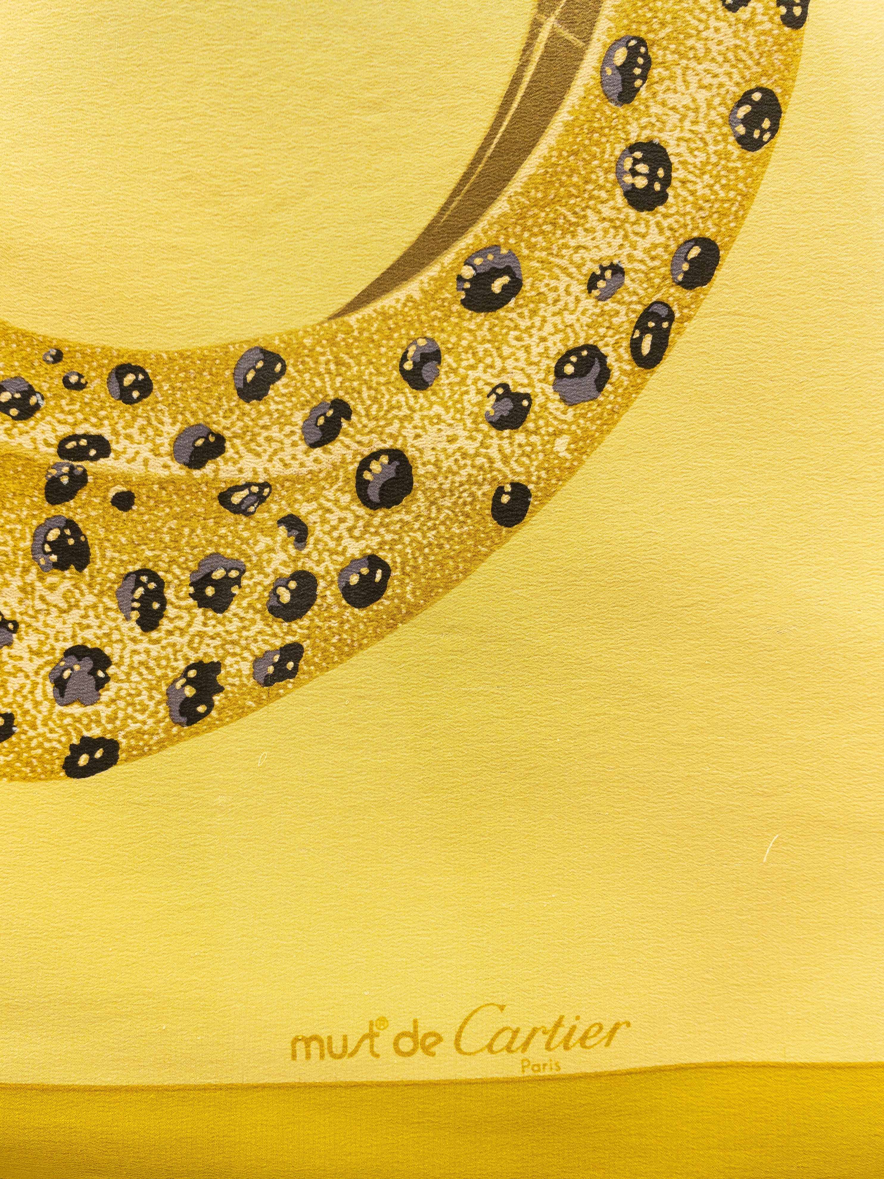 Vintage Must de Cartier Tørklæde