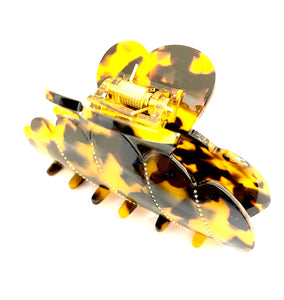 Gold Dot Hairclip - Tortoise