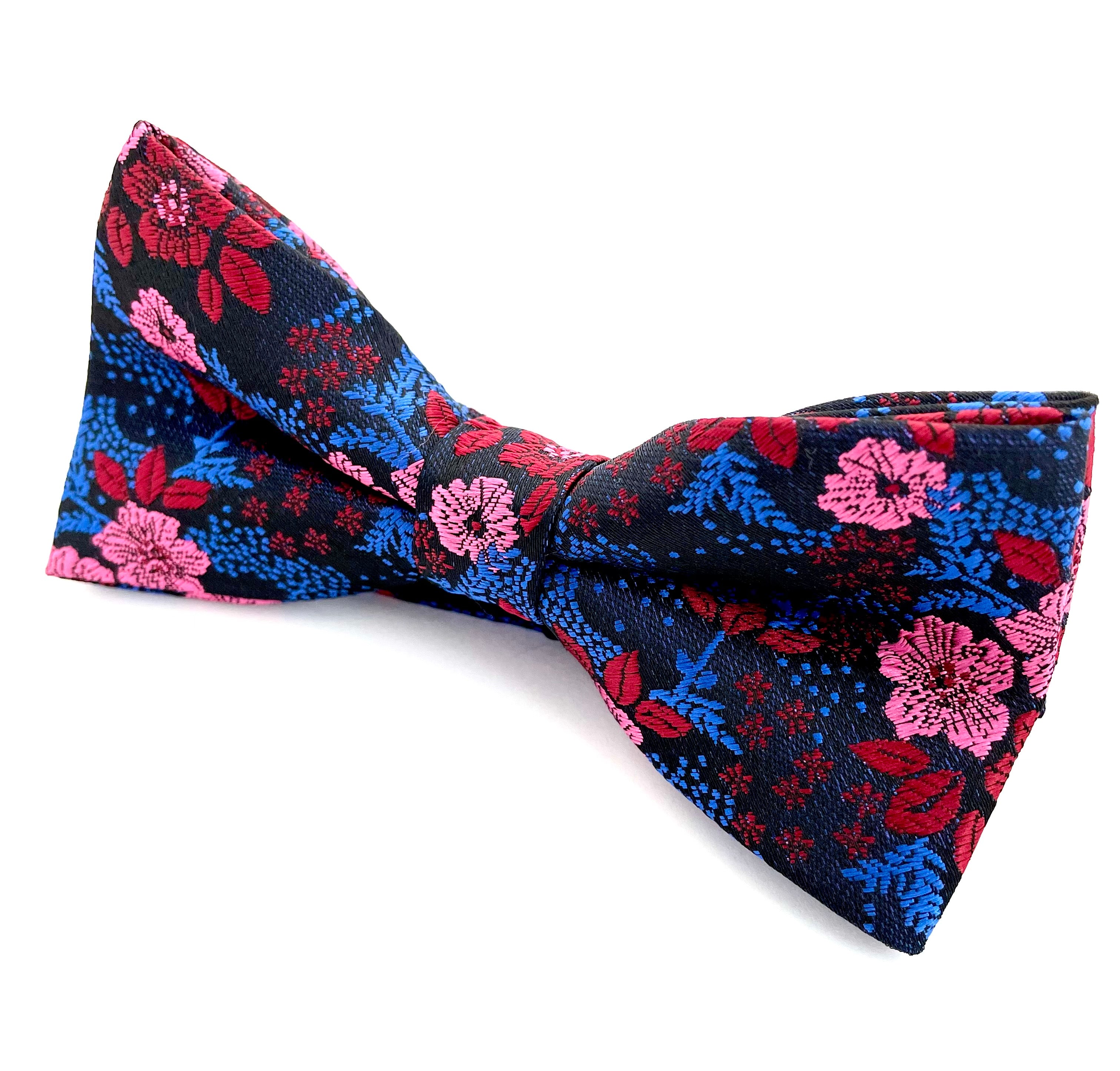Bowtie Classic - Lyserøde blomster