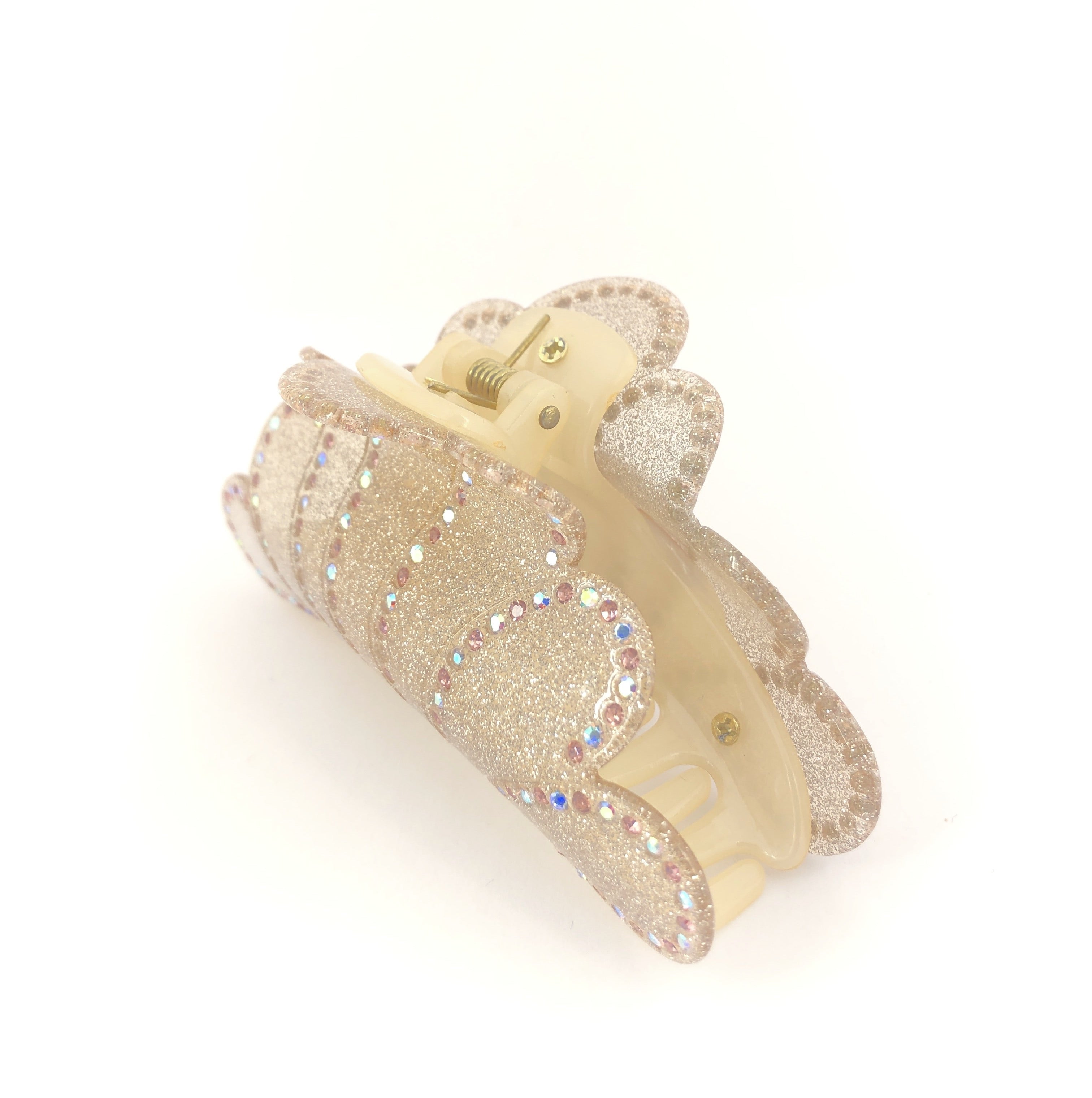 Cloudburst Hairclip - Creme