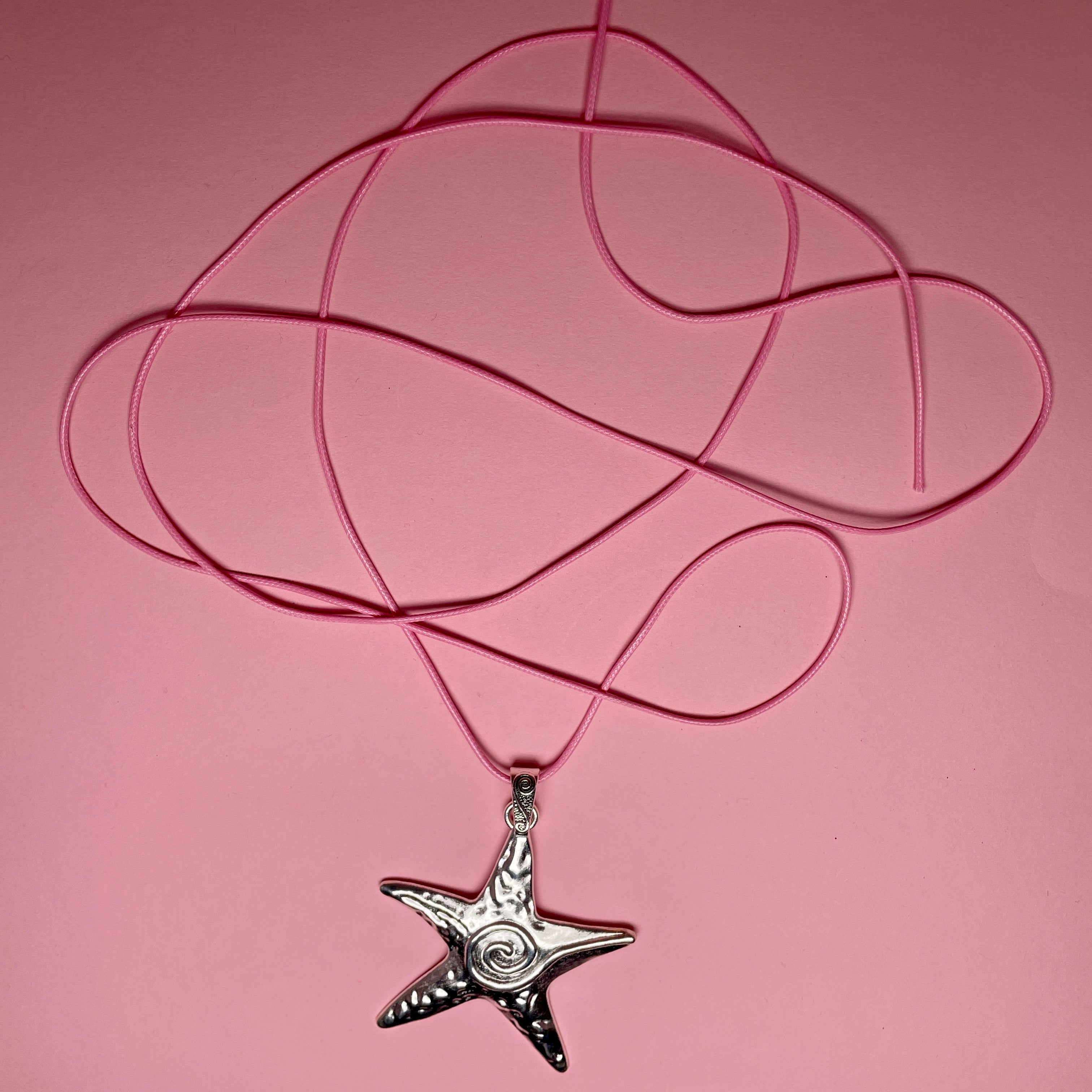 Silver Starfish Pendant