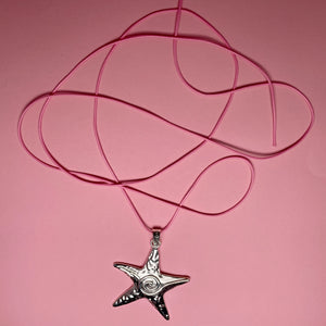 Silver Starfish Pendant