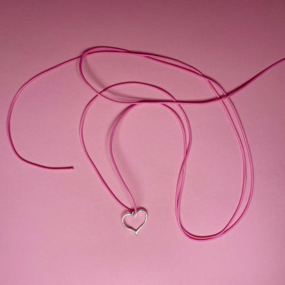 Small Doodle Heart Pendant