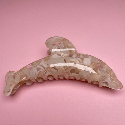 Dolphin Claw - White