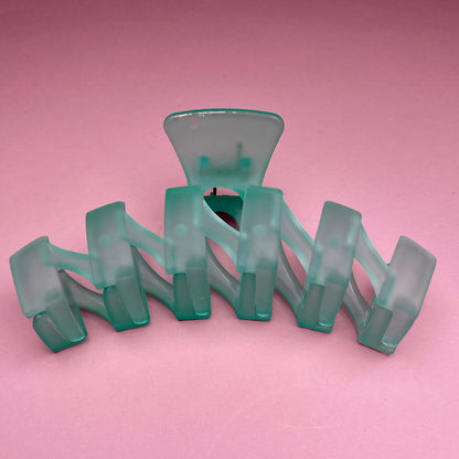 Geometric Claw - Turquoise