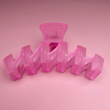 Geometric Claw - Pink