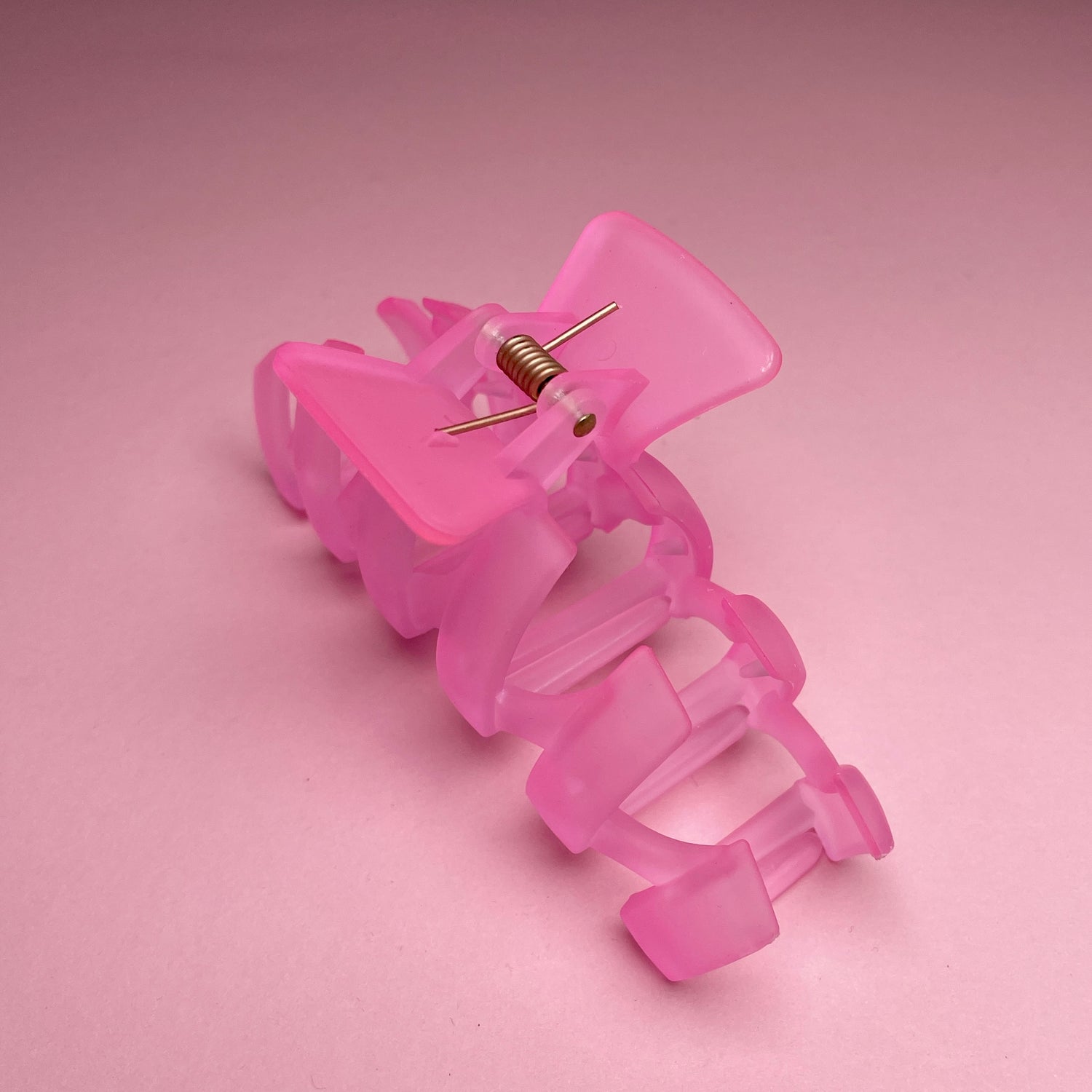 Geometric Claw - Pink