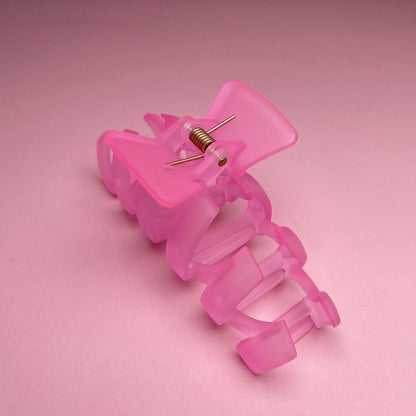 Geometric Claw - Pink