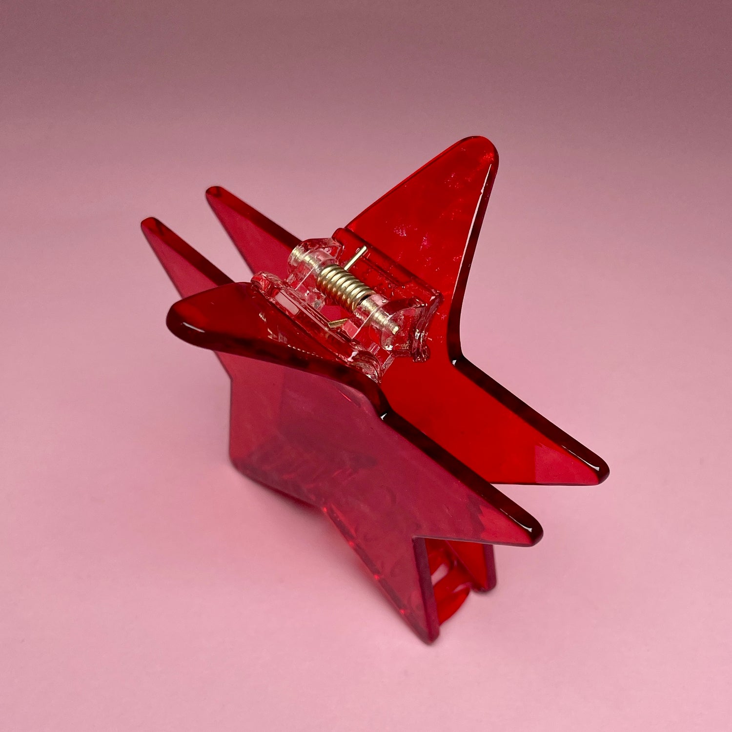Star Hairclip - Red
