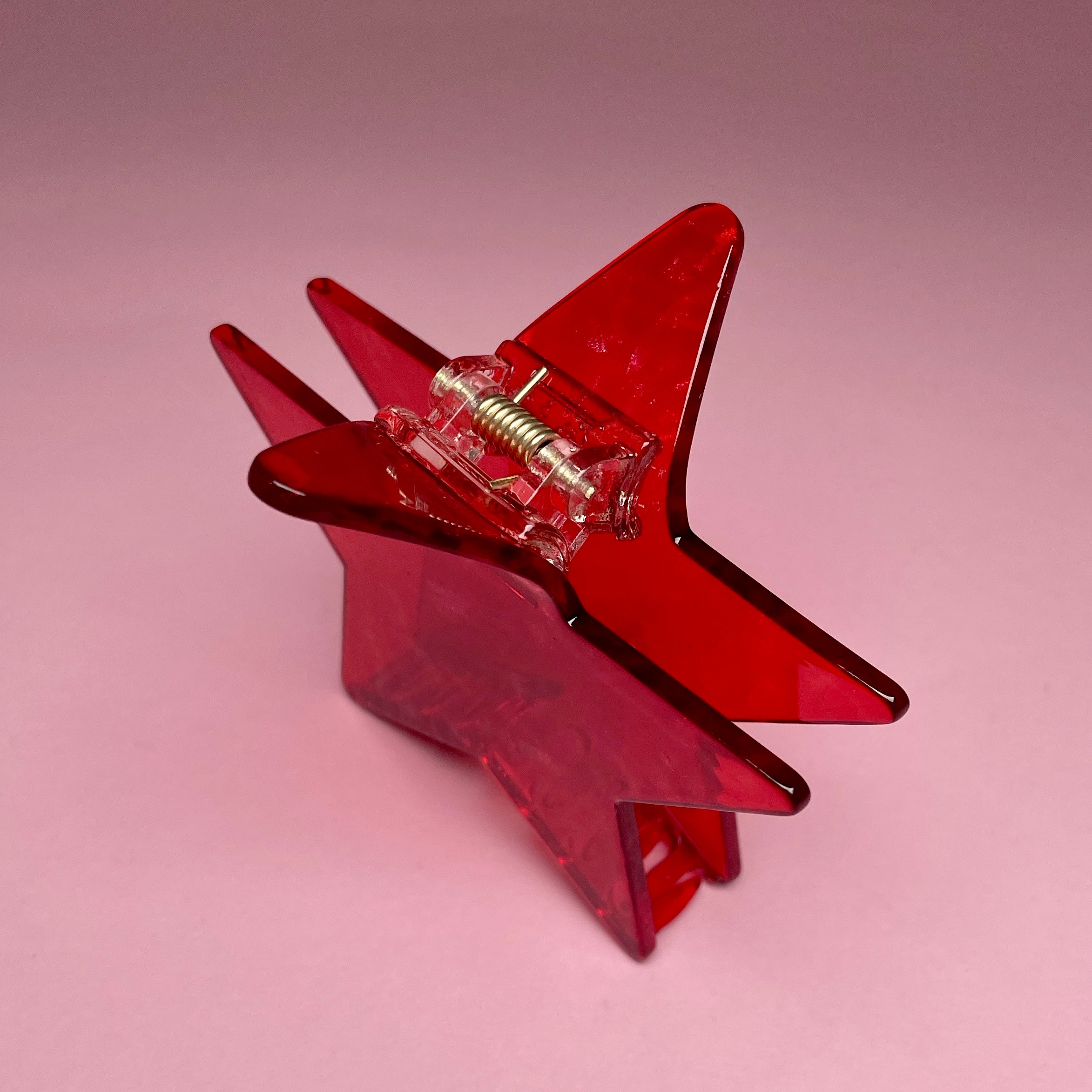 Star Hairclip - Red