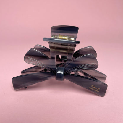 Dragonfly Hair Clip - Grey