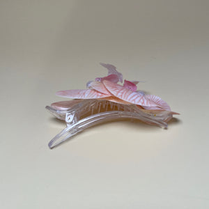 Orchid Clip - Pink/White