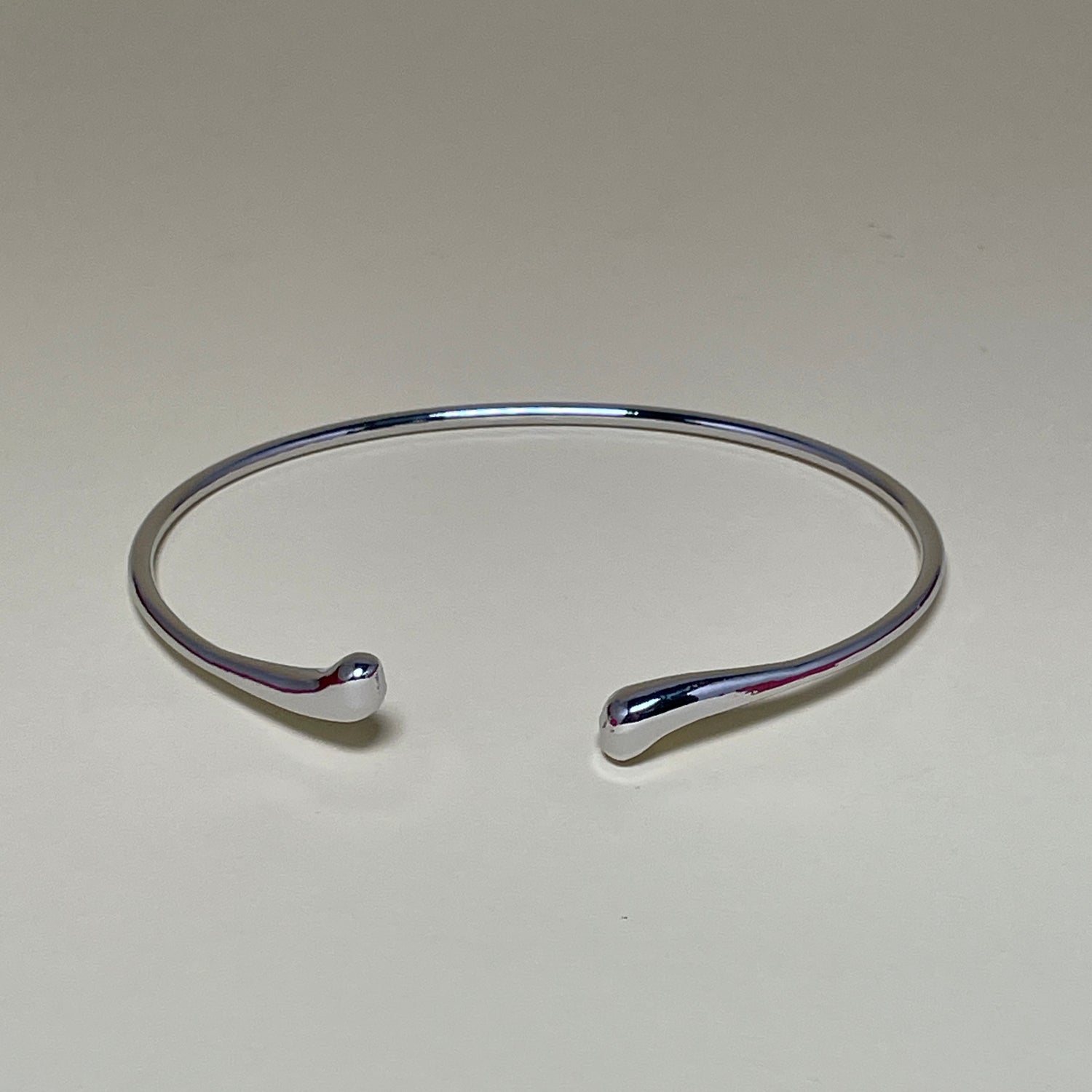 Wave Arm Cuff - Silver
