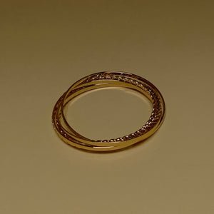 Five Loop Bangle - Gold