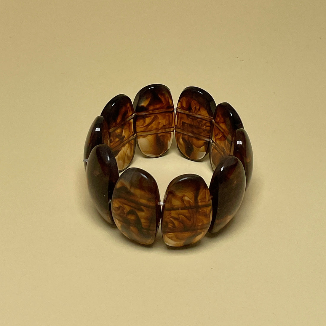 Bubble bead Bracelet - Tortoise