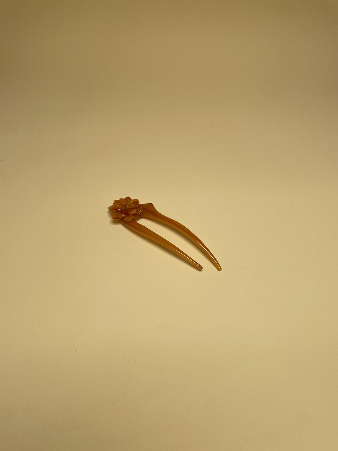 Blossom Hair Fork - Caramel