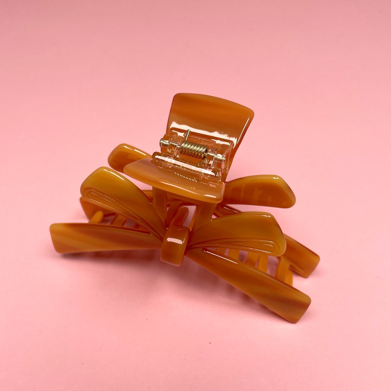 Dragonfly Hair Clip - Burnt Orange