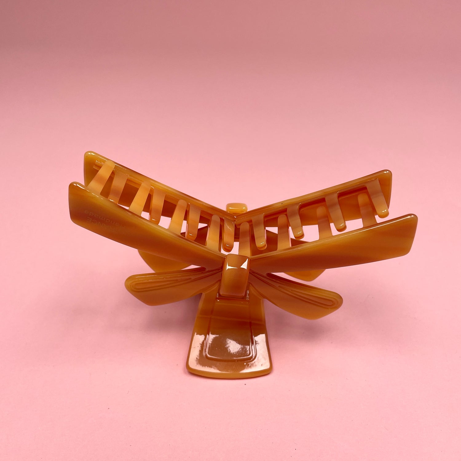 Dragonfly Hair Clip - Burnt Orange