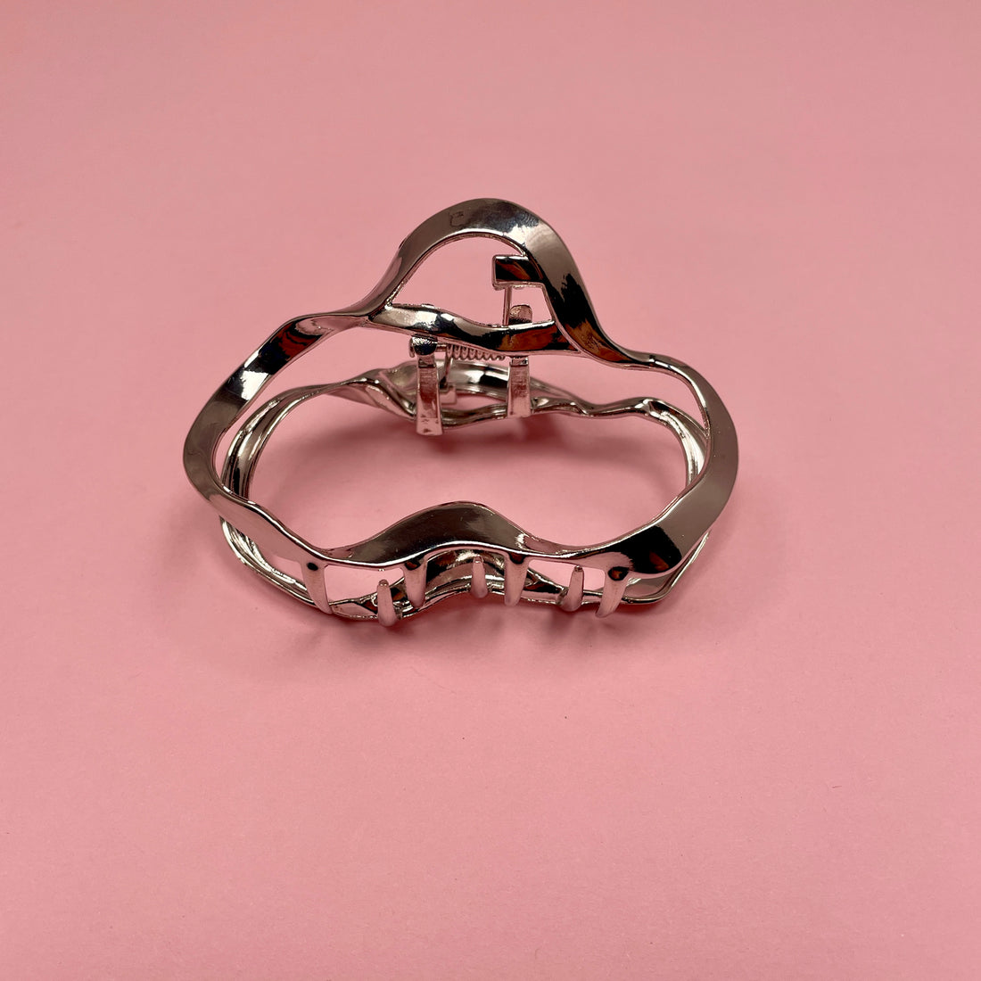 Natural Silver Hairclip