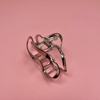 Natural Silver Hairclip