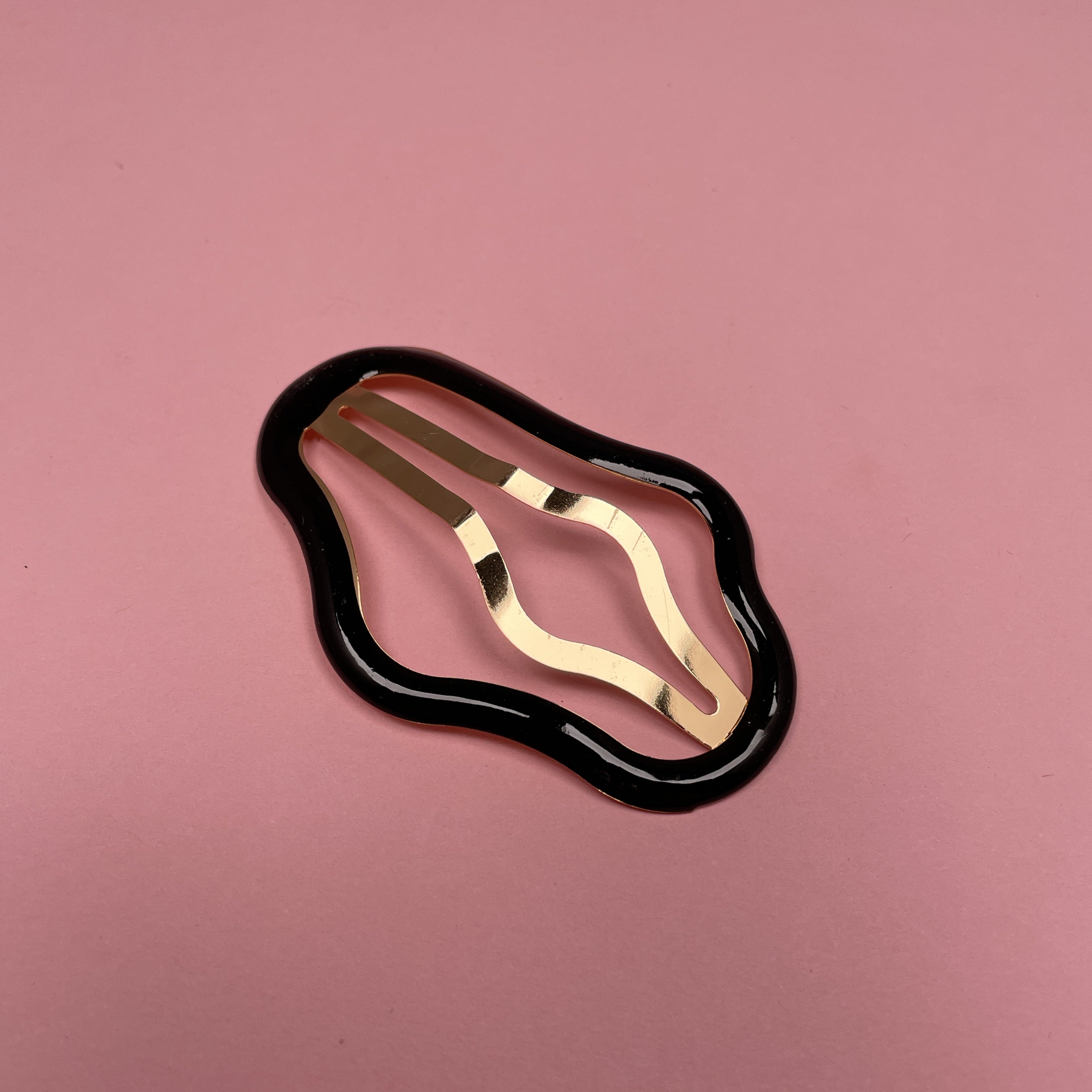 Doodle Hairclip - Black