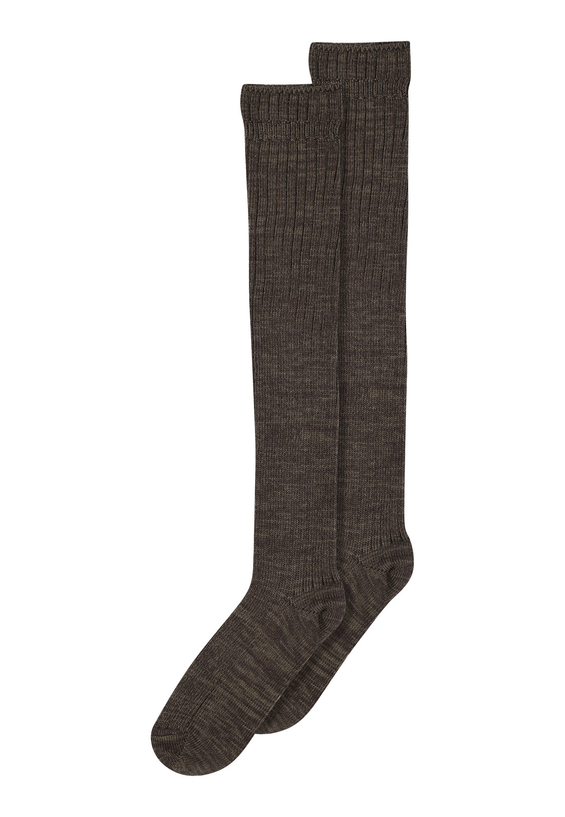 Megan Knee Socks -  Brown Melange