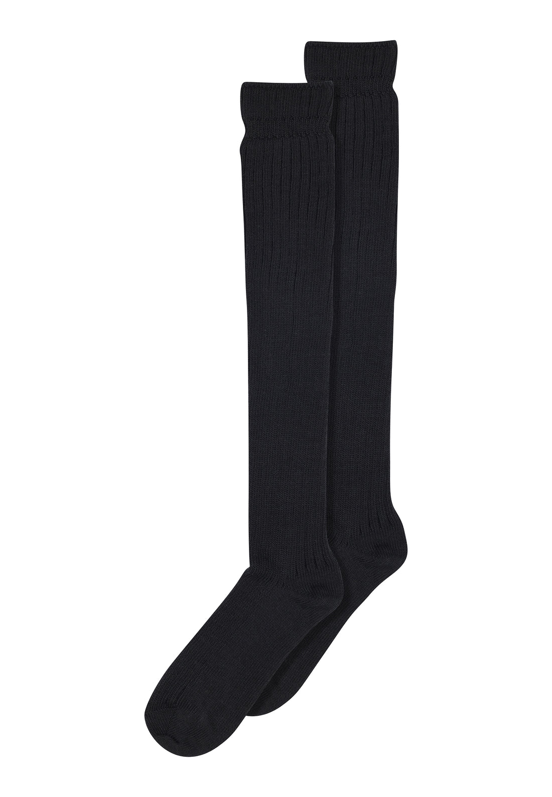 Megan Knee Socks -  Black