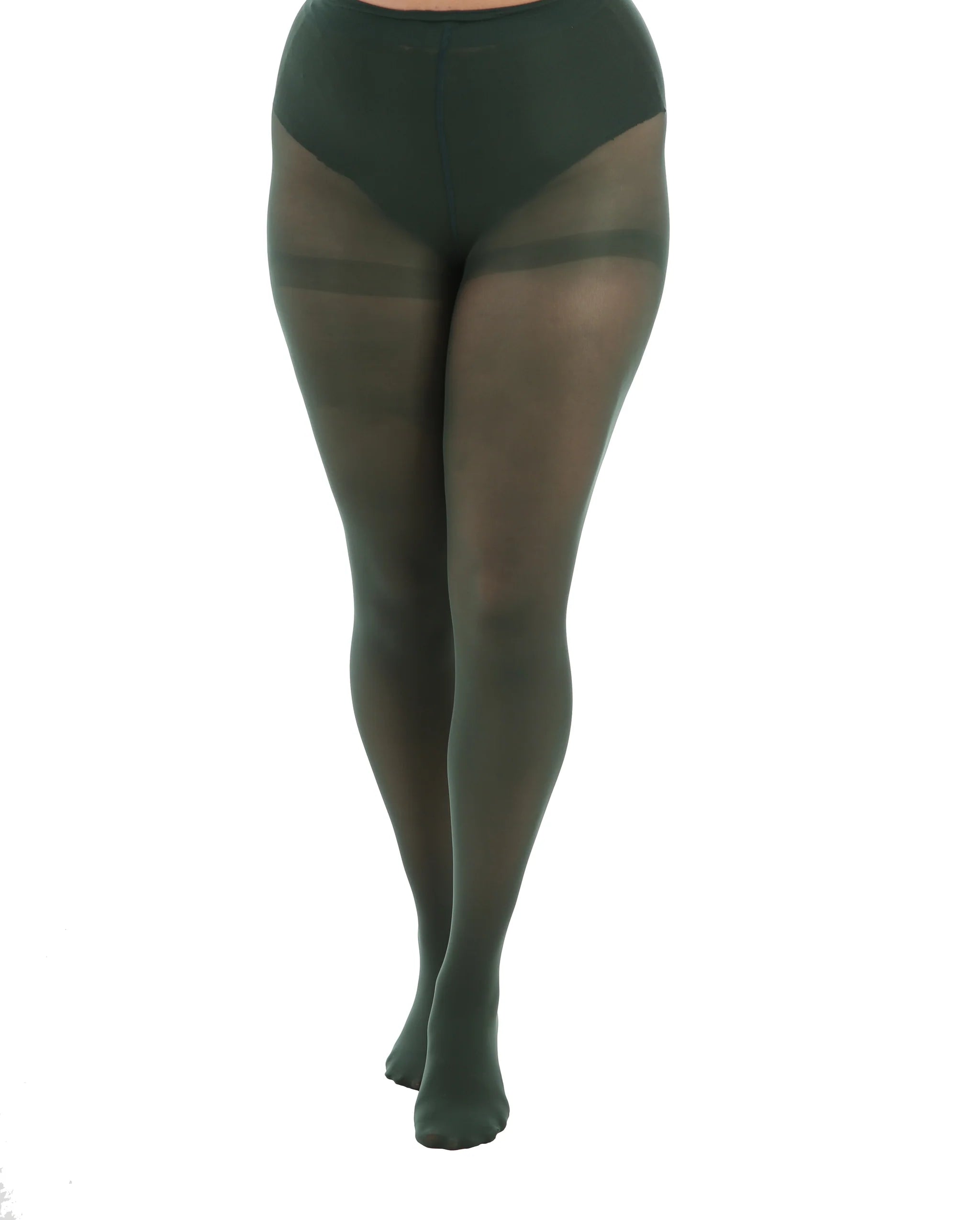 PM 50 Denier Tights - Forest Green