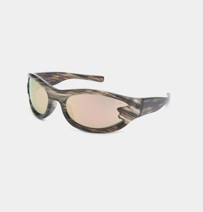 Blast Sunglasses - Striped Horn