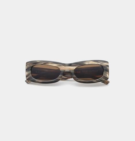 Frida Sunglasses - Striped Horn