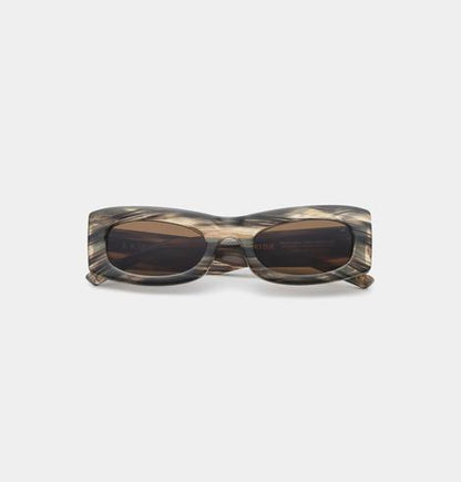 Frida Sunglasses - Striped Horn