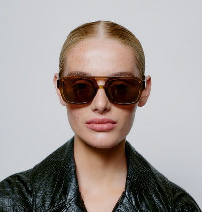 Kaya Sunglasses - Smoke Transparent
