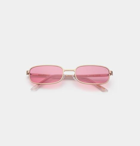 Noah Sunglasses - Rosegold Galactic Pink