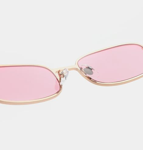 Noah Sunglasses - Rosegold Galactic Pink