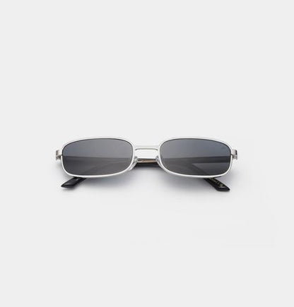 Noah Sunglasses - Silver Black