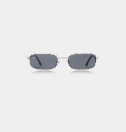 Noah Sunglasses - Silver Black