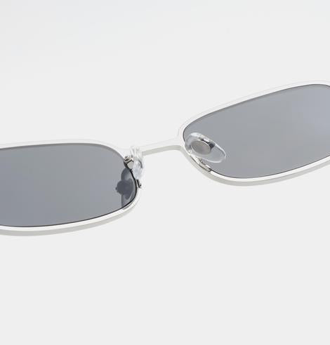 Noah Sunglasses - Silver Black