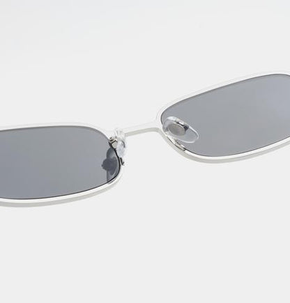 Noah Sunglasses - Silver Black