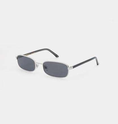 Noah Sunglasses - Silver Black
