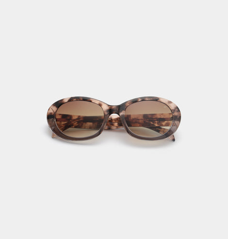 Anma Sunglasses - Coquina / Grey Transparent
